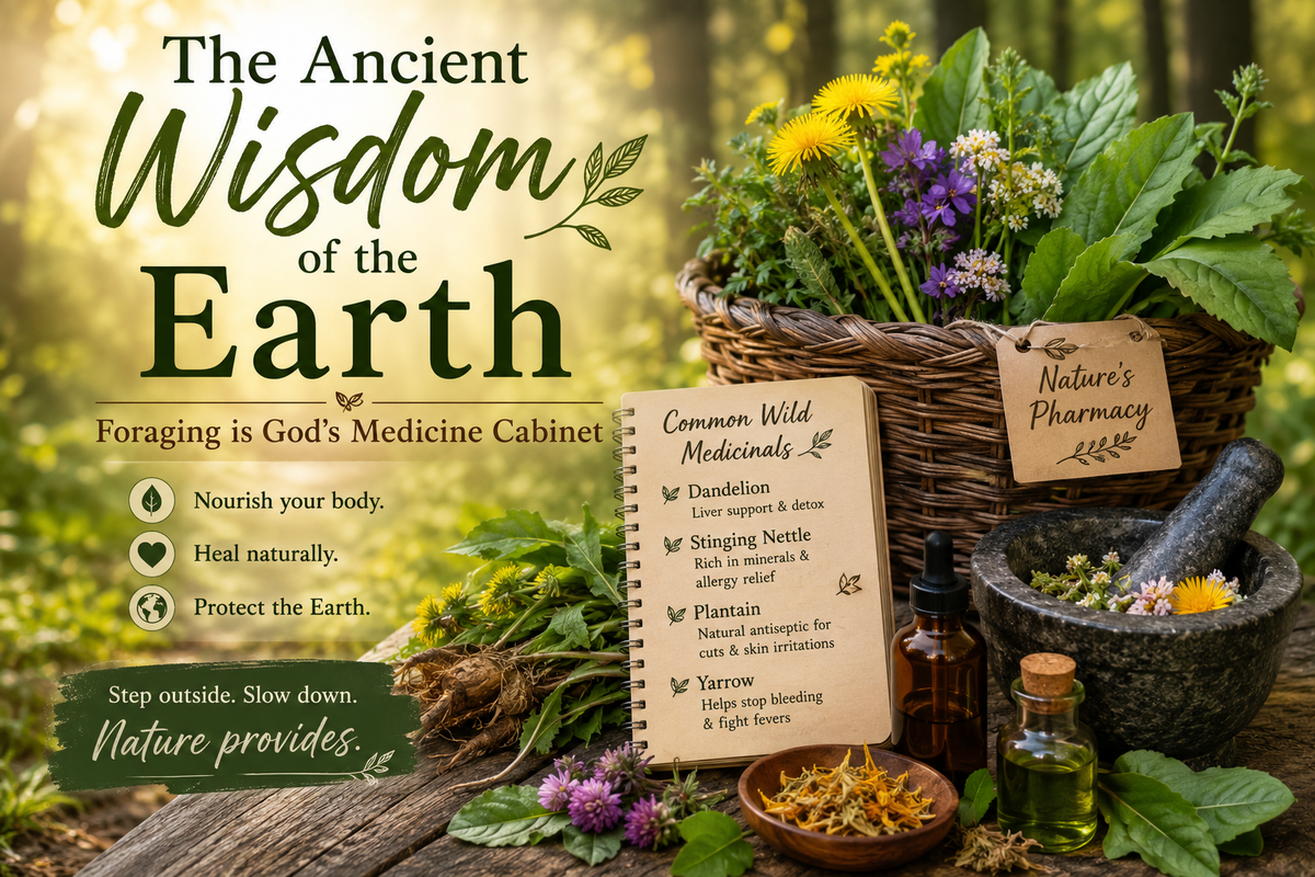 Foraging is God's Medicine Cabinet: Rediscovering Nature's Healing Bounty in 2026