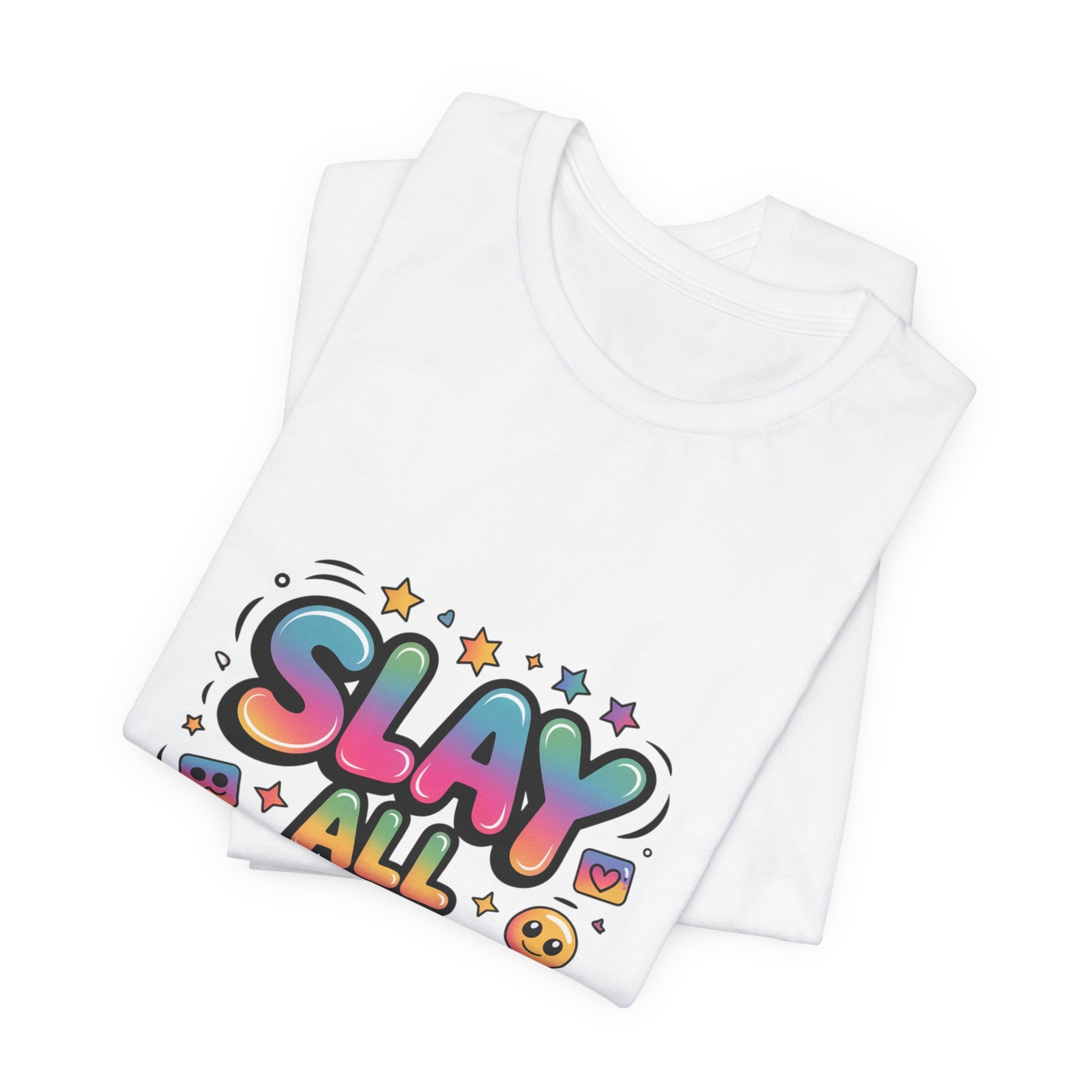 Slay All Day Neon Pop T-Shirt