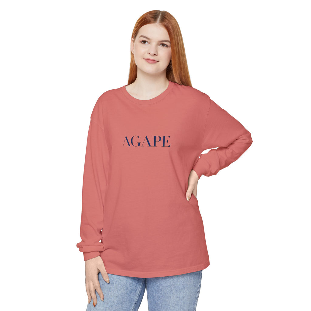 Agape Christian Long Sleeve T-Shirt — Faith-Based Apparel
