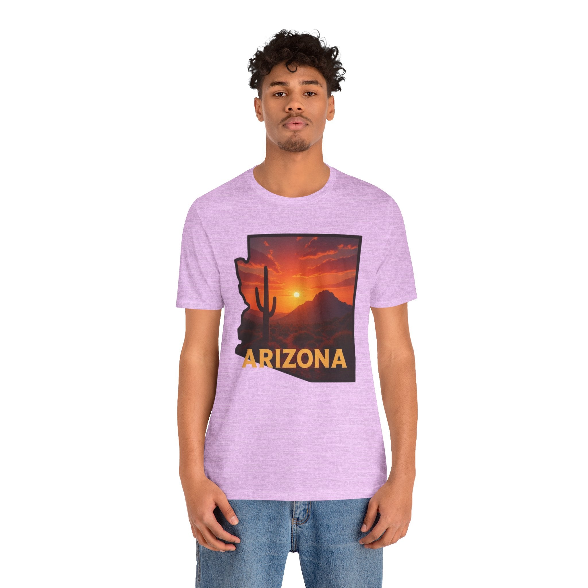 Arizona Cactus Sunset T-Shirt — Desert Sunset Graphic Tee