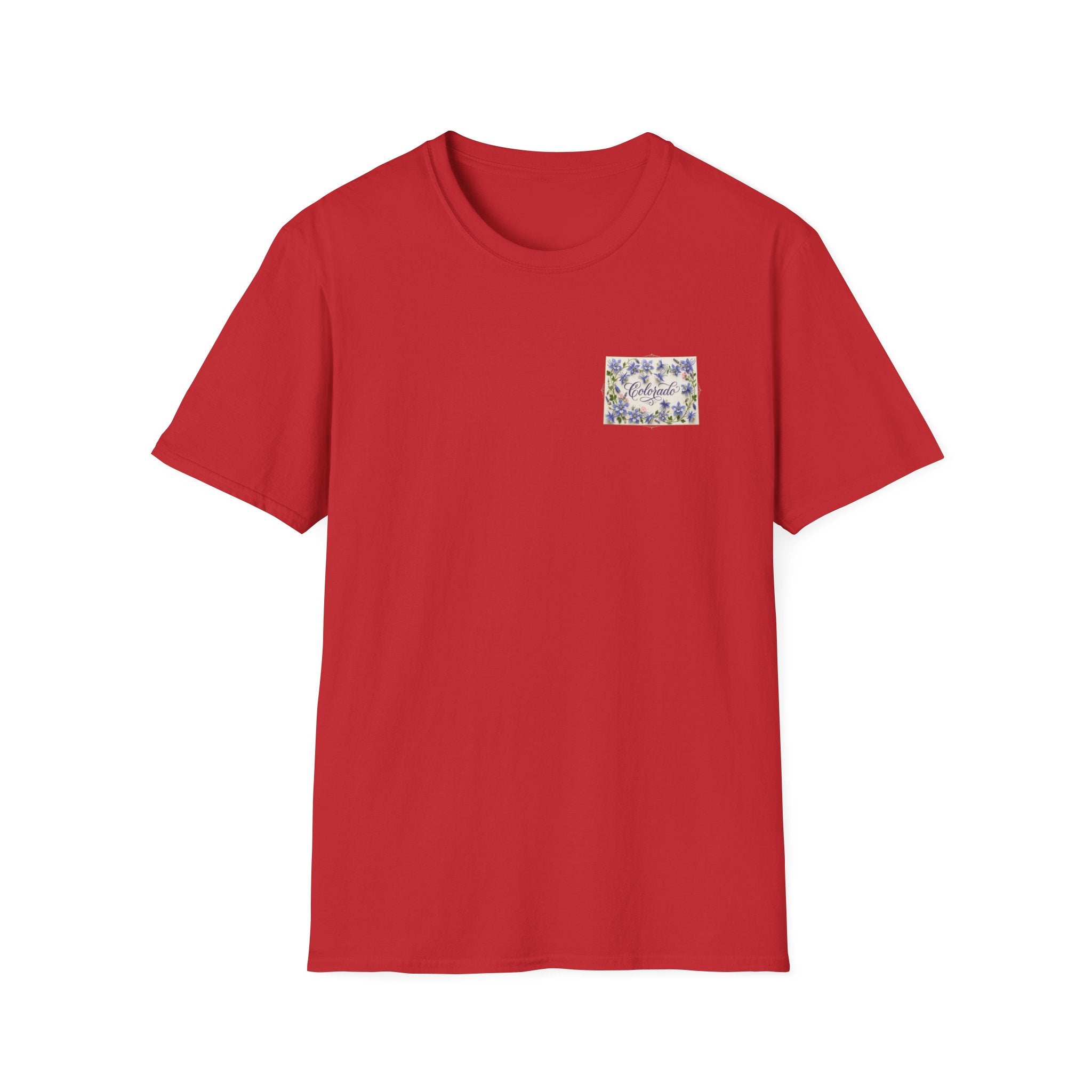 Colorado State Flower Women's T-Shirt — Floral Colorado Tee