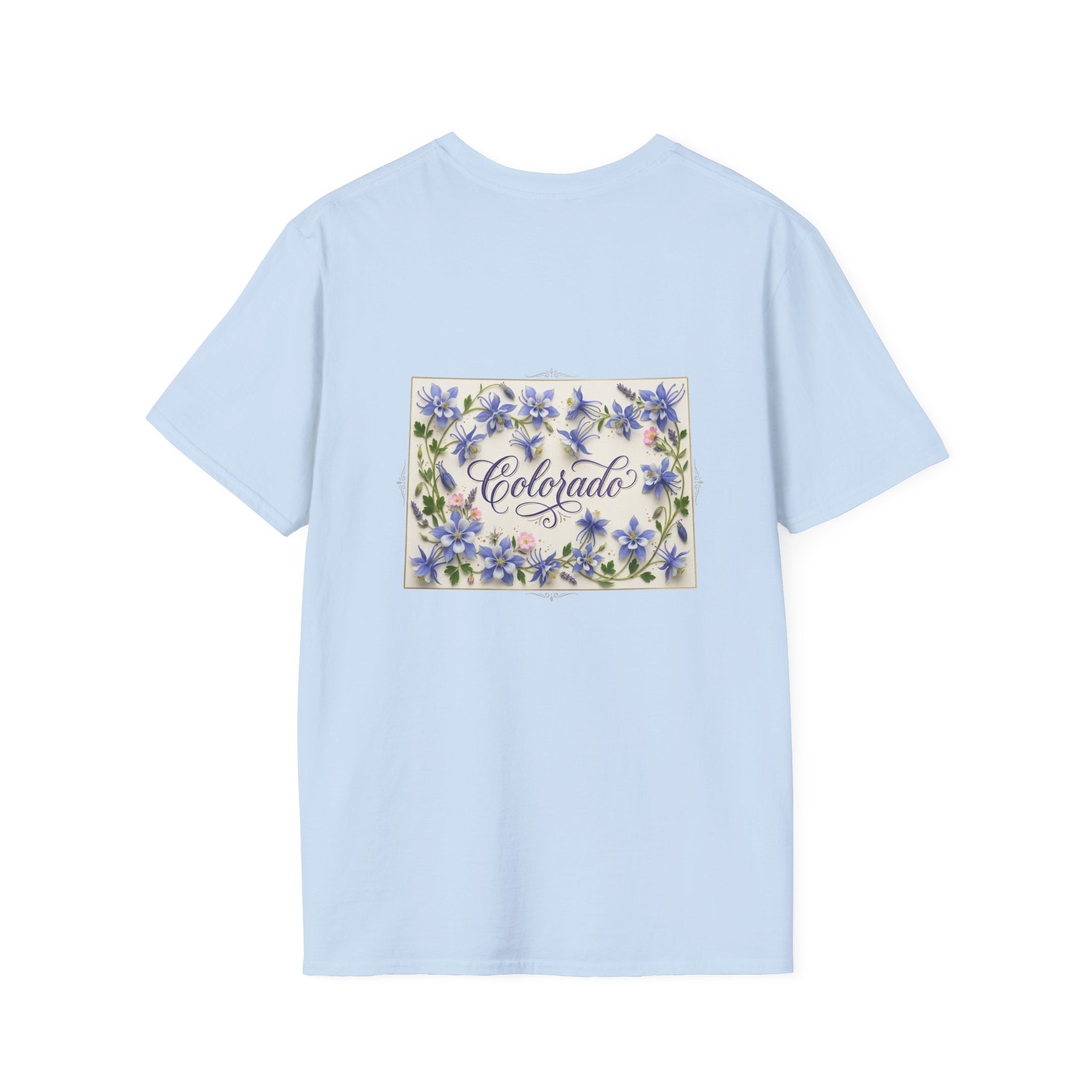 Colorado State Flower Women's T-Shirt — Floral Colorado Tee