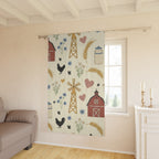 Farmhouse Blackout Curtain — Country-Style Window Curtain