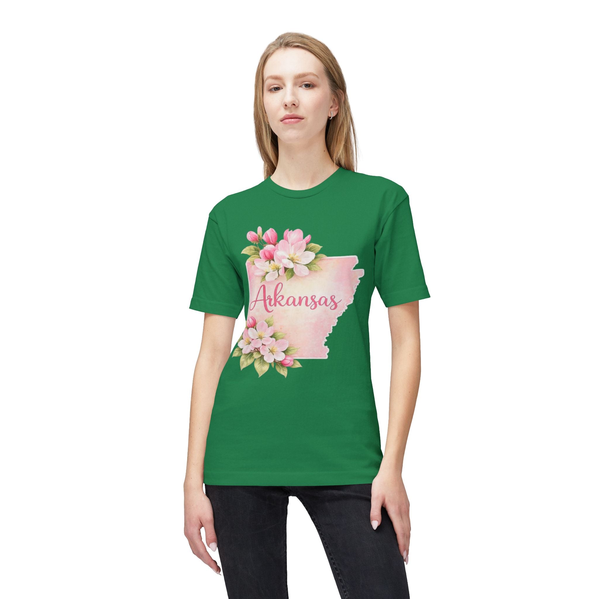 Arkansas State Flower T-Shirt — Women's Floral Razorback Tee