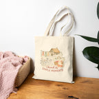 Cherish the simple moments- Cotton Canvas Tote Bag