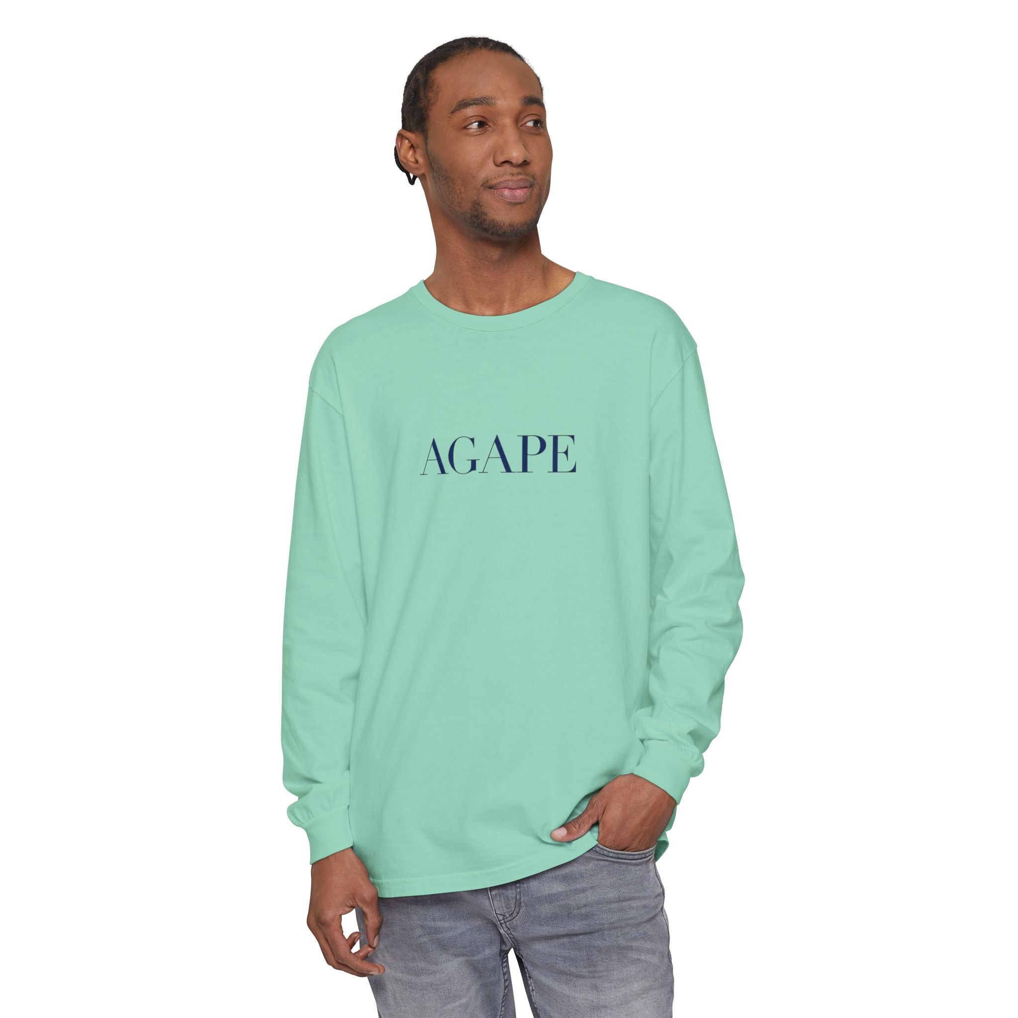 Agape Christian Long Sleeve T-Shirt — Faith-Based Apparel