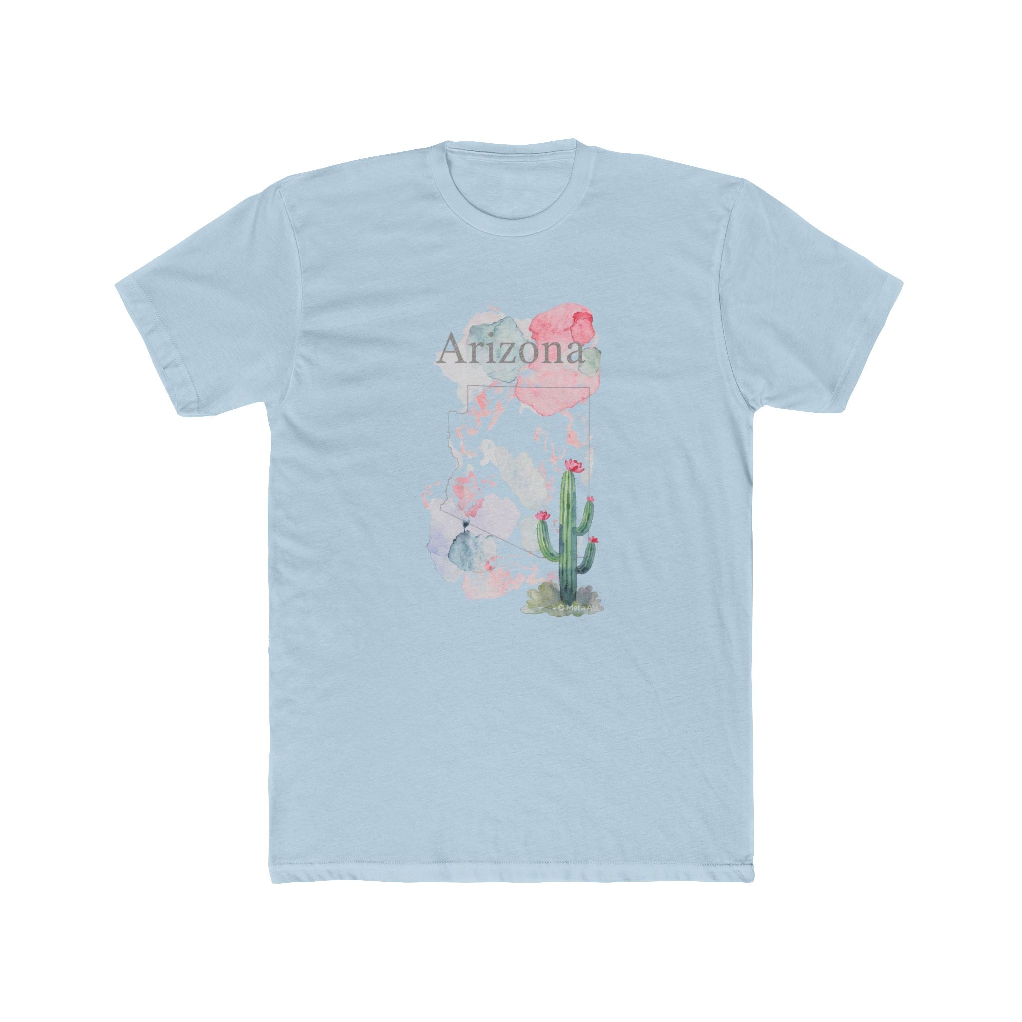 Arizona T-Shirt for Women | Desert Cactus Graphic Tee | Soft Cotton Shirt