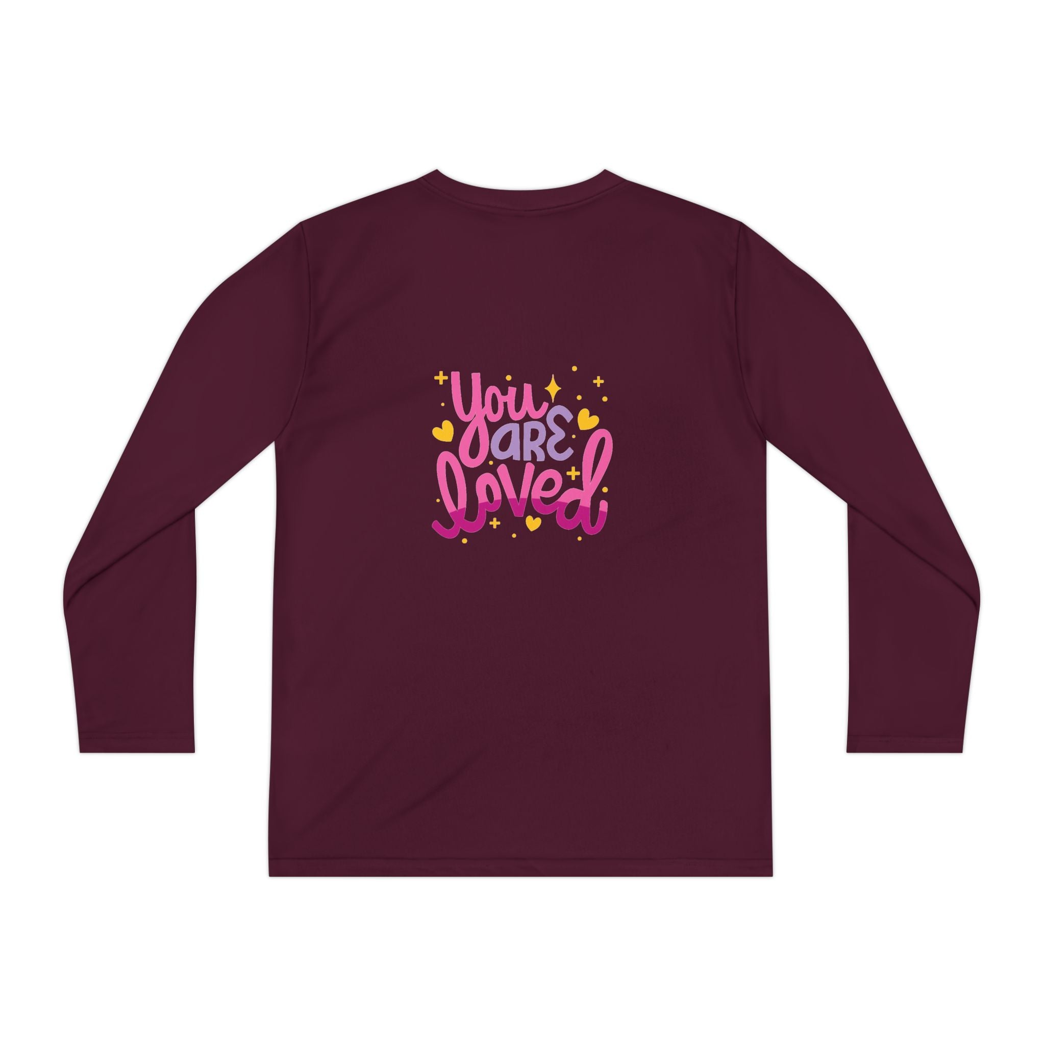 You Are Loved Youth Long Sleeve Tee — Inspirational Kids Shirt