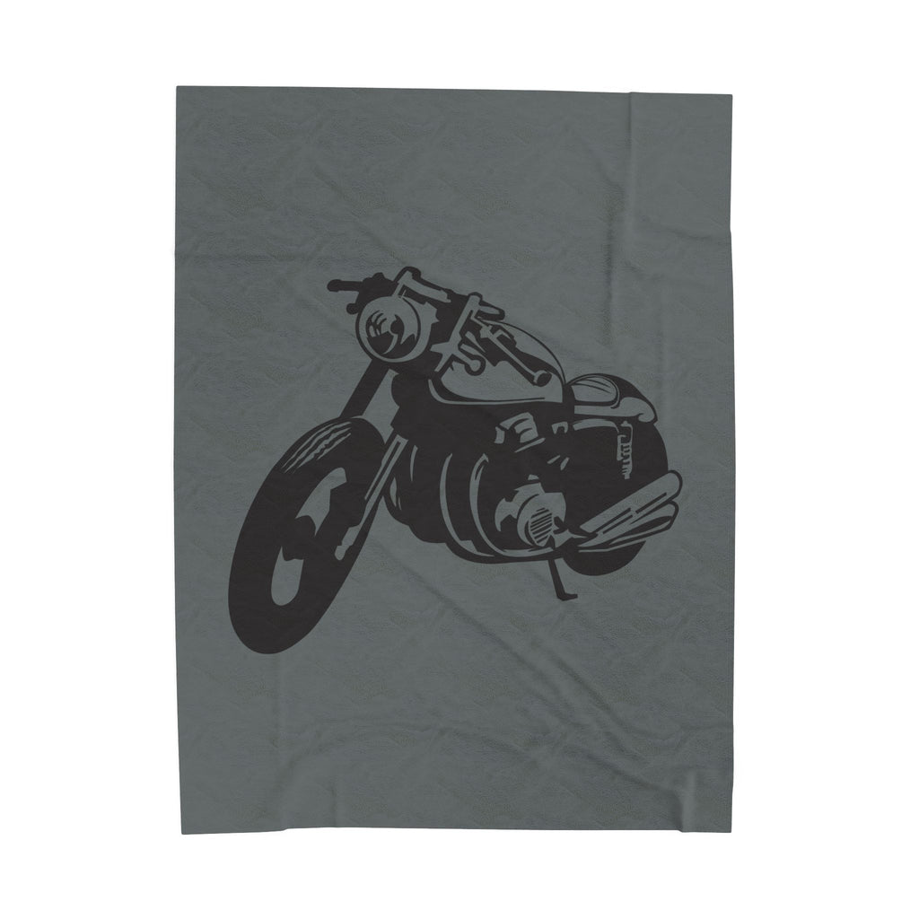 Motorcycle Plush Blanket