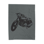 Motorcycle Plush Blanket