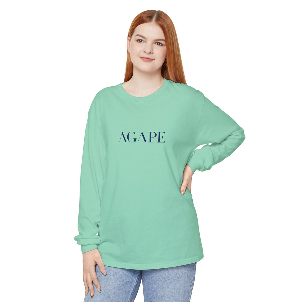 Agape Christian Long Sleeve T-Shirt — Faith-Based Apparel