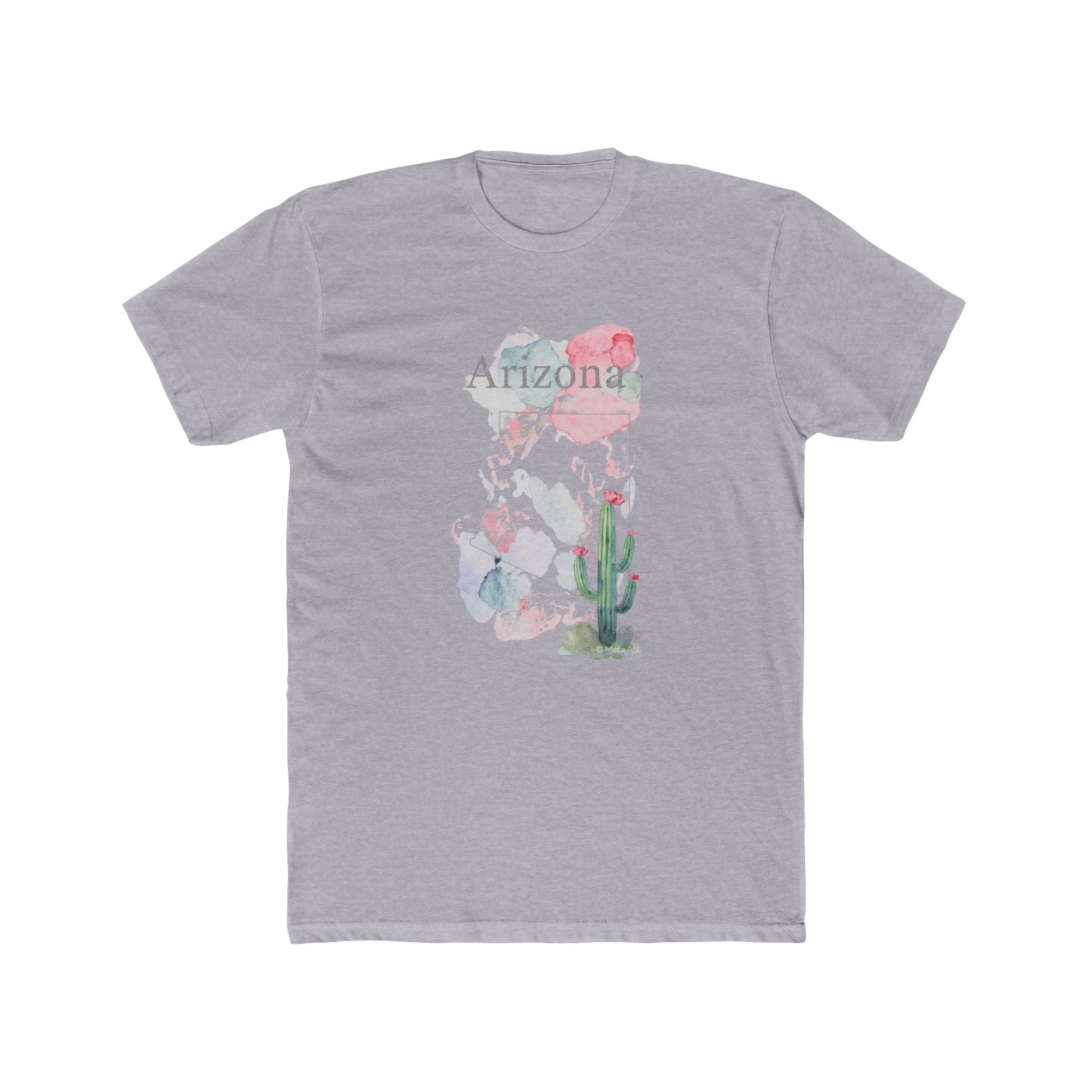 Arizona T-Shirt for Women | Desert Cactus Graphic Tee | Soft Cotton Shirt