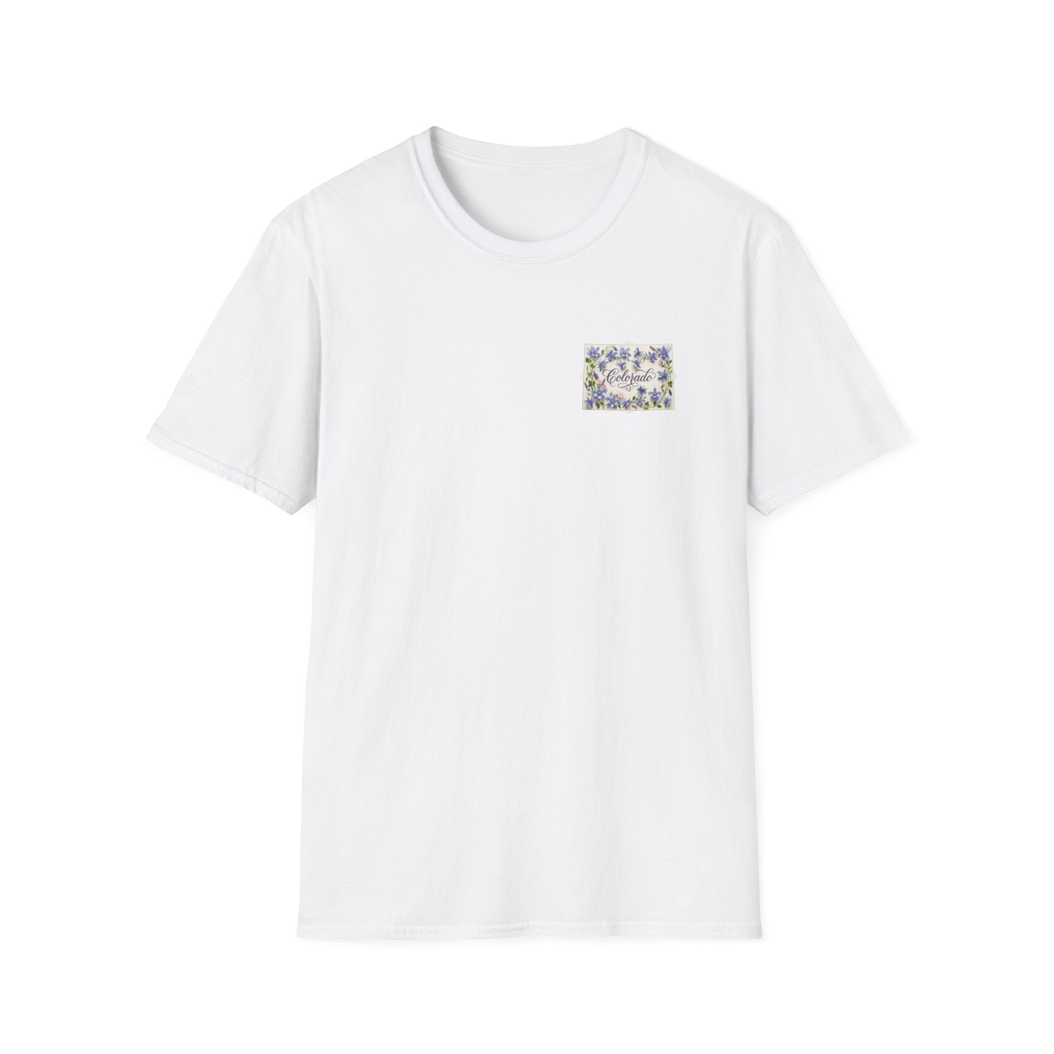 Colorado State Flower Women's T-Shirt — Floral Colorado Tee
