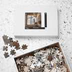 Cozy Winter Scene Puzzle (110, 252, 520, 1014-piece) - Perfect Gift for Family Game Night