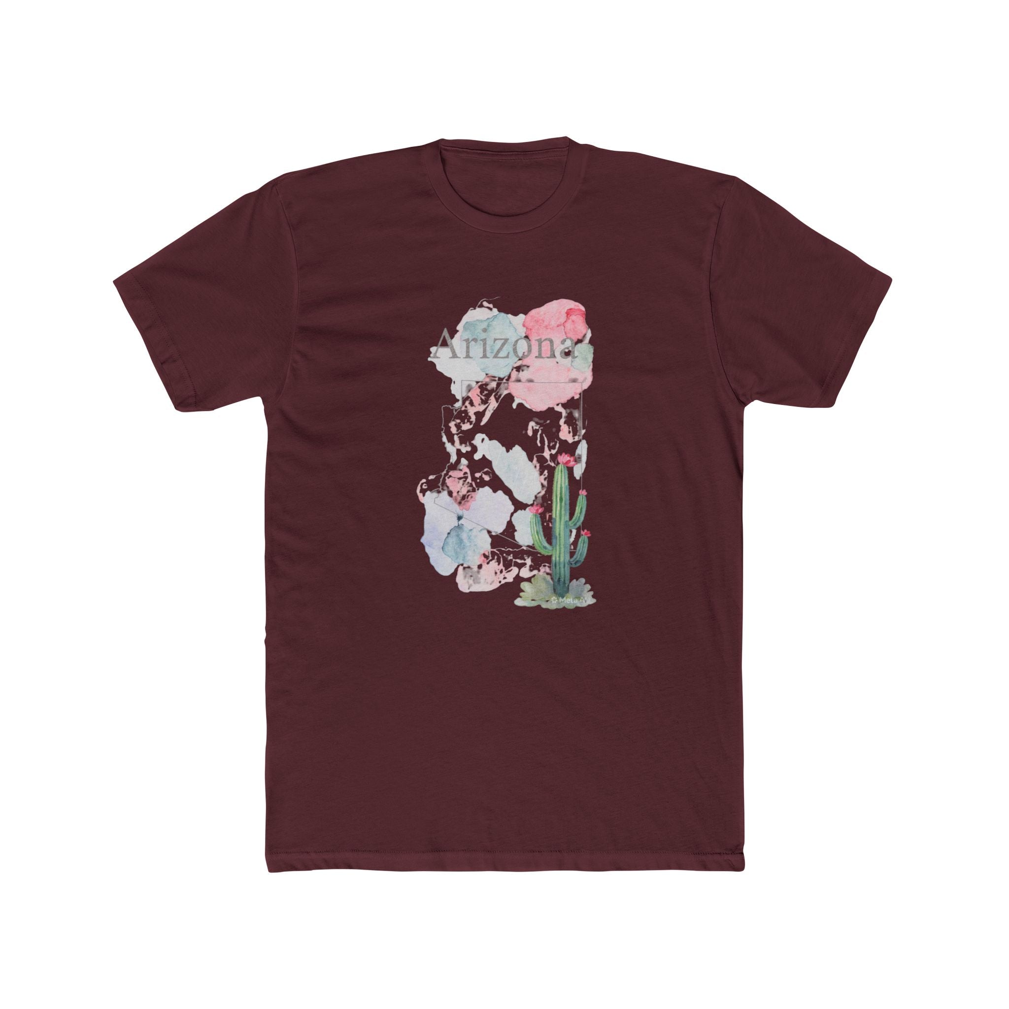 Arizona T-Shirt for Women | Desert Cactus Graphic Tee | Soft Cotton Shirt