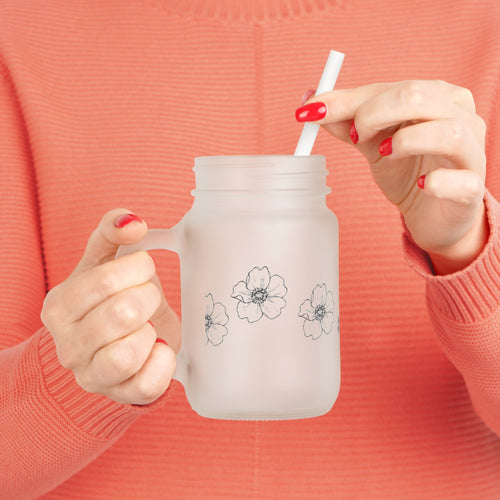 Bloom Where You Are Mason Jar Drinkware