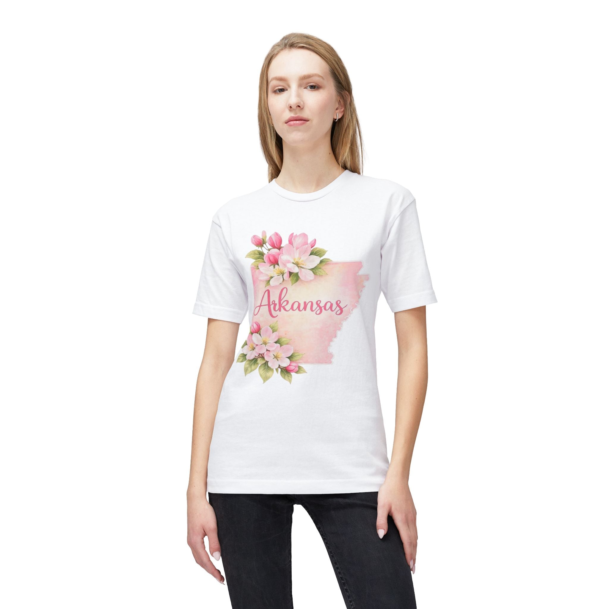 Arkansas State Flower T-Shirt — Women's Floral Razorback Tee