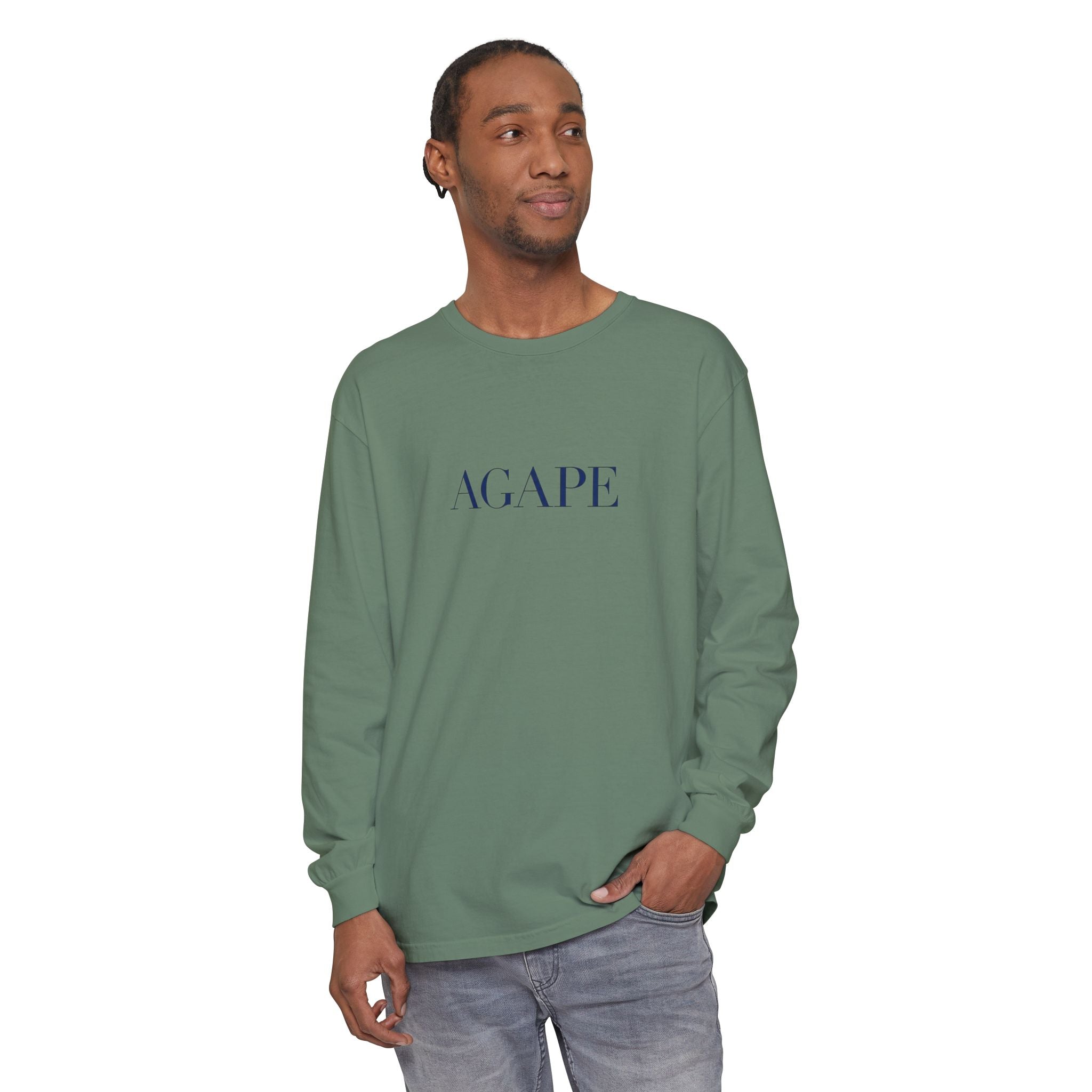 Agape Christian Long Sleeve T-Shirt — Faith-Based Apparel