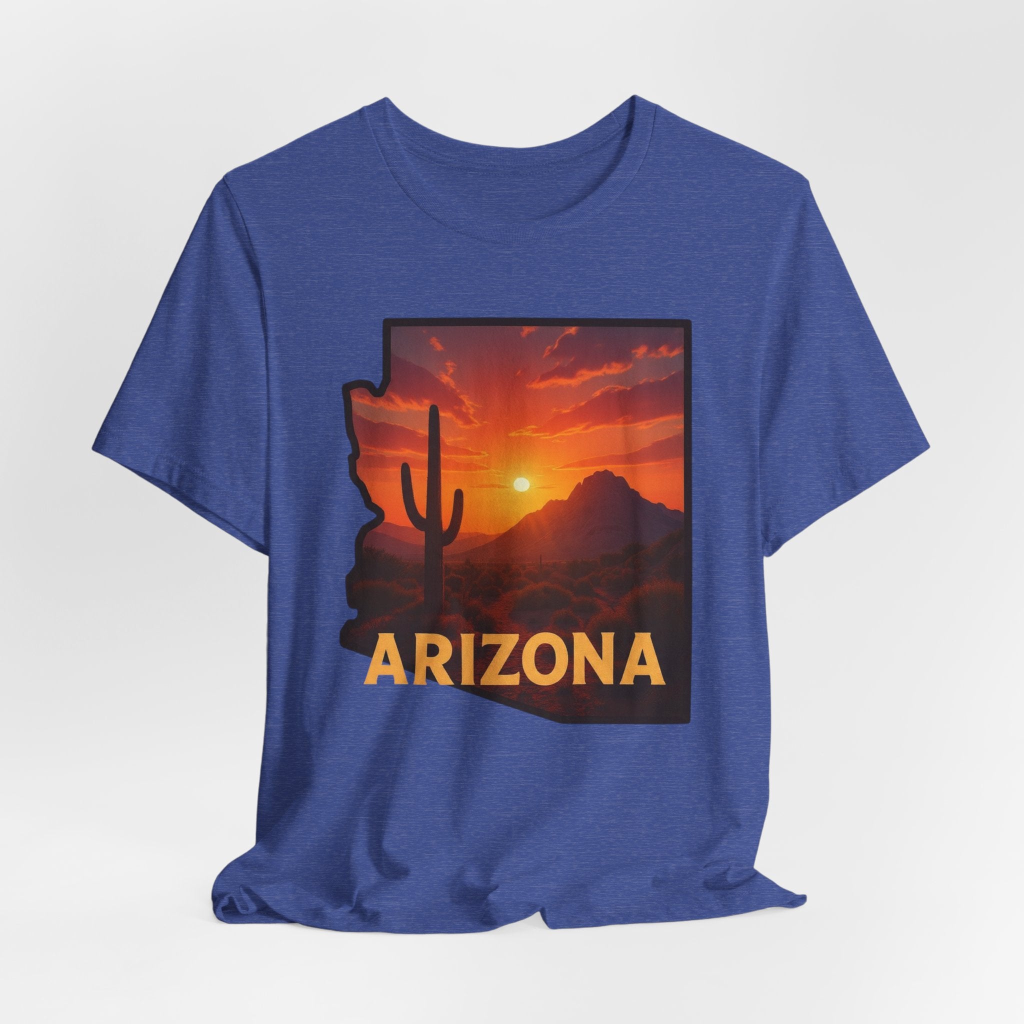 Arizona Cactus Sunset T-Shirt — Desert Sunset Graphic Tee