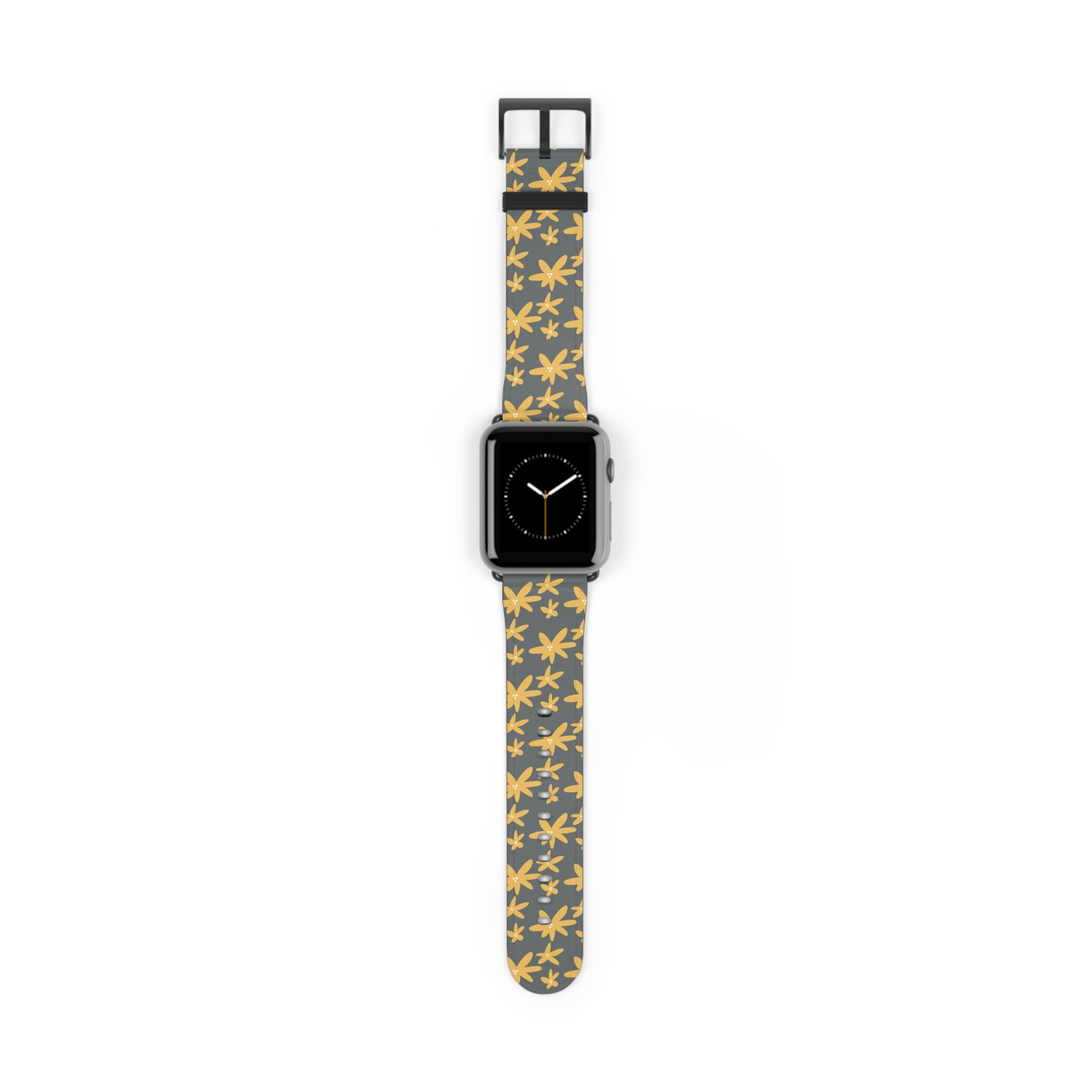 Stylish Floral Watch Band, Unique Watch Strap, Customizable Apple Watch Band, Boho Chic Accessories, Gift for Her