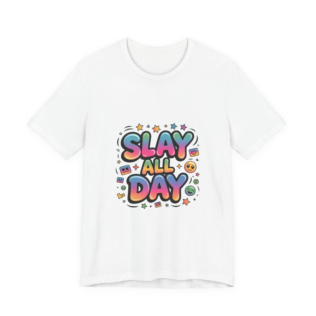 Slay All Day Neon Pop T-Shirt