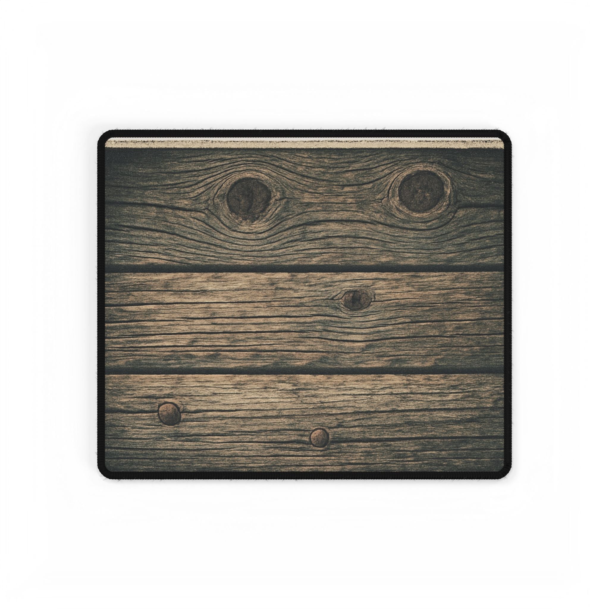Rustic Wood or Sleek Black Desk Mats | Office Decor, Workspace Essentials, Home Office Gift, Modern Minimalist, Stylish Desk Accessories