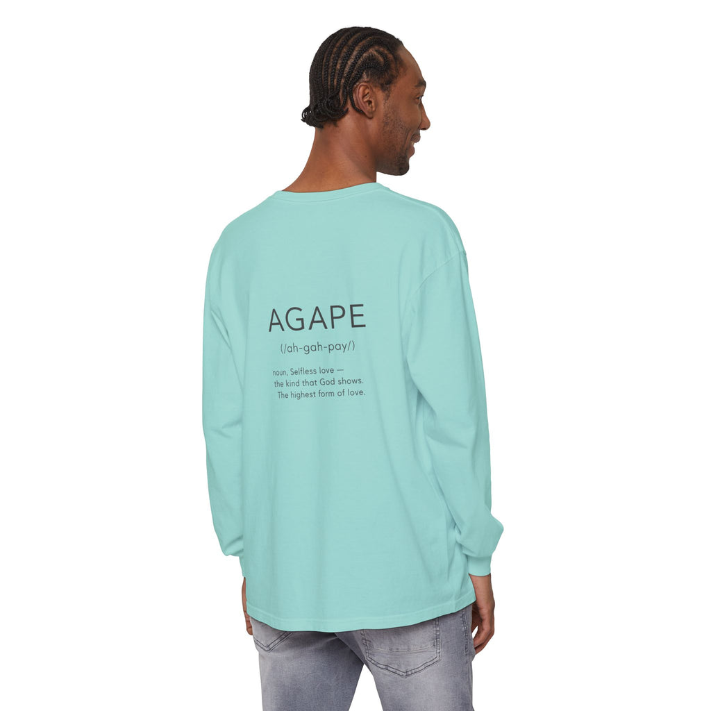 Agape Christian Long Sleeve T-Shirt — Faith-Based Apparel