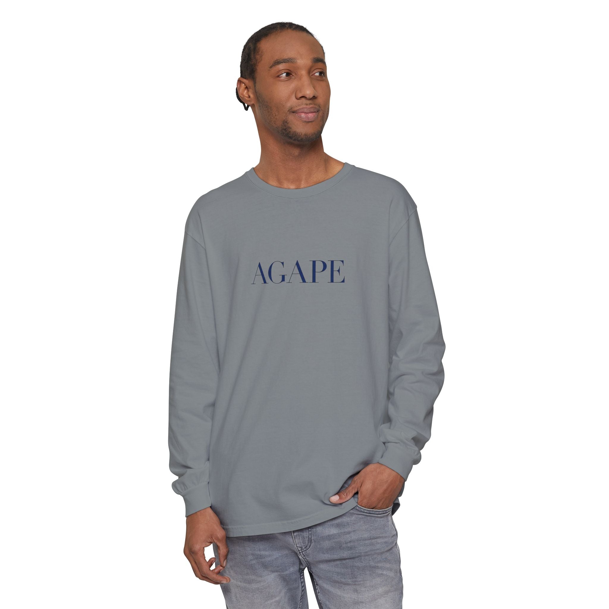Agape Christian Long Sleeve T-Shirt — Faith-Based Apparel