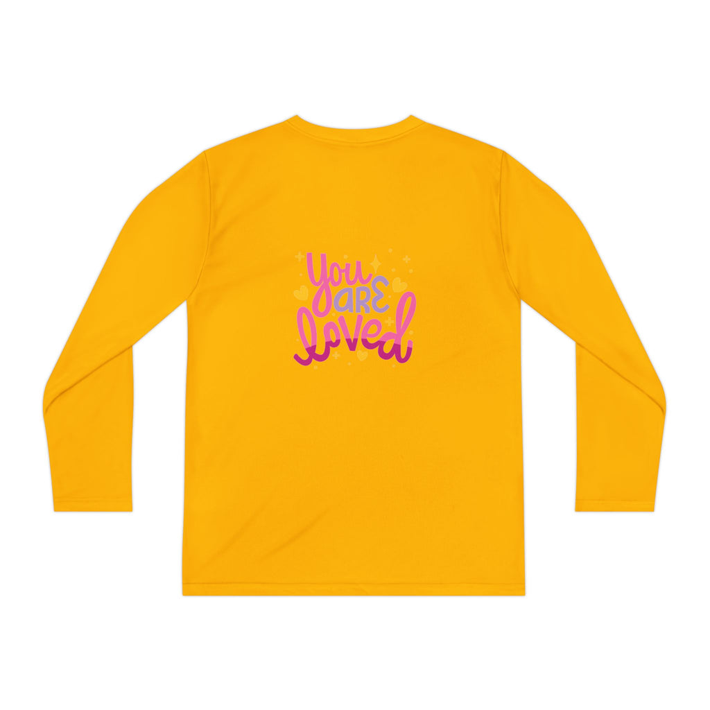 You Are Loved Youth Long Sleeve Tee — Inspirational Kids Shirt
