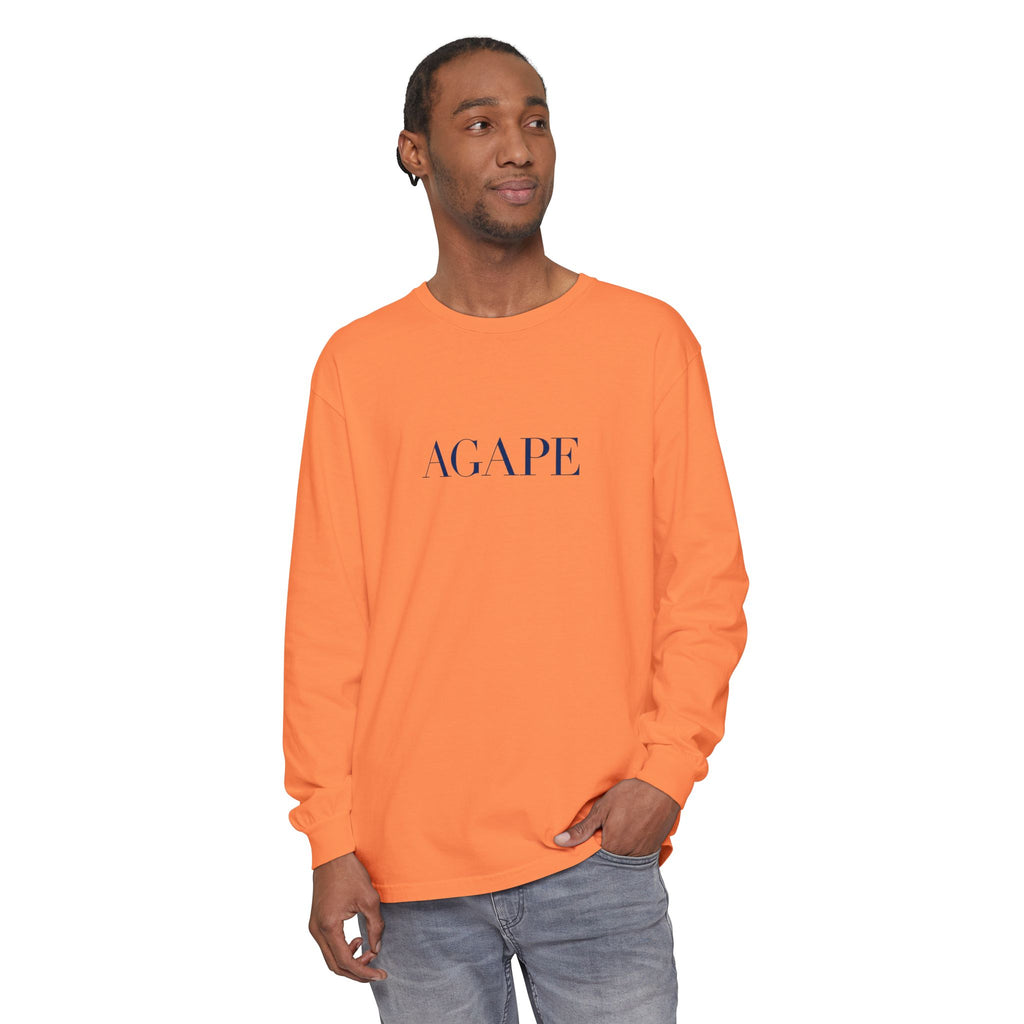 Agape Christian Long Sleeve T-Shirt — Faith-Based Apparel