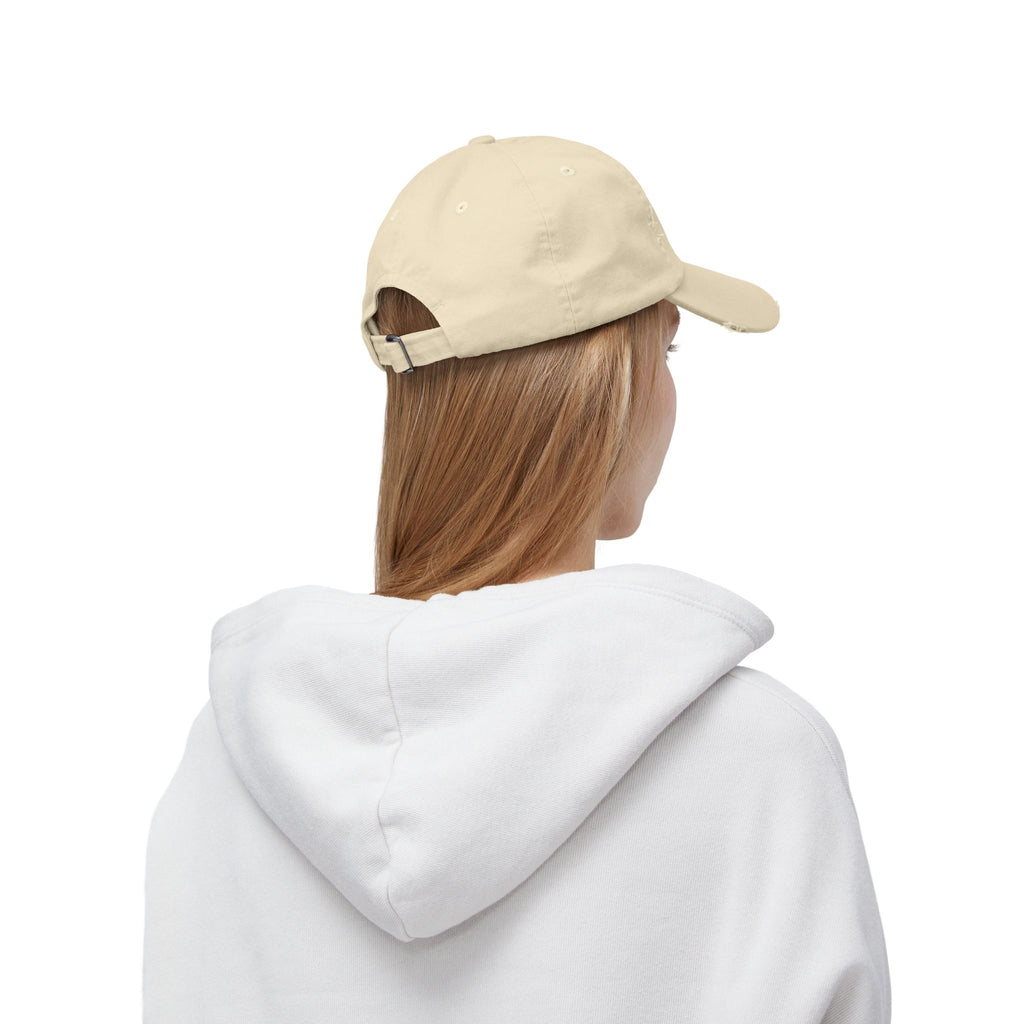 I AM LOVED Distressed Cap — Women's Inspirational Dad Hat