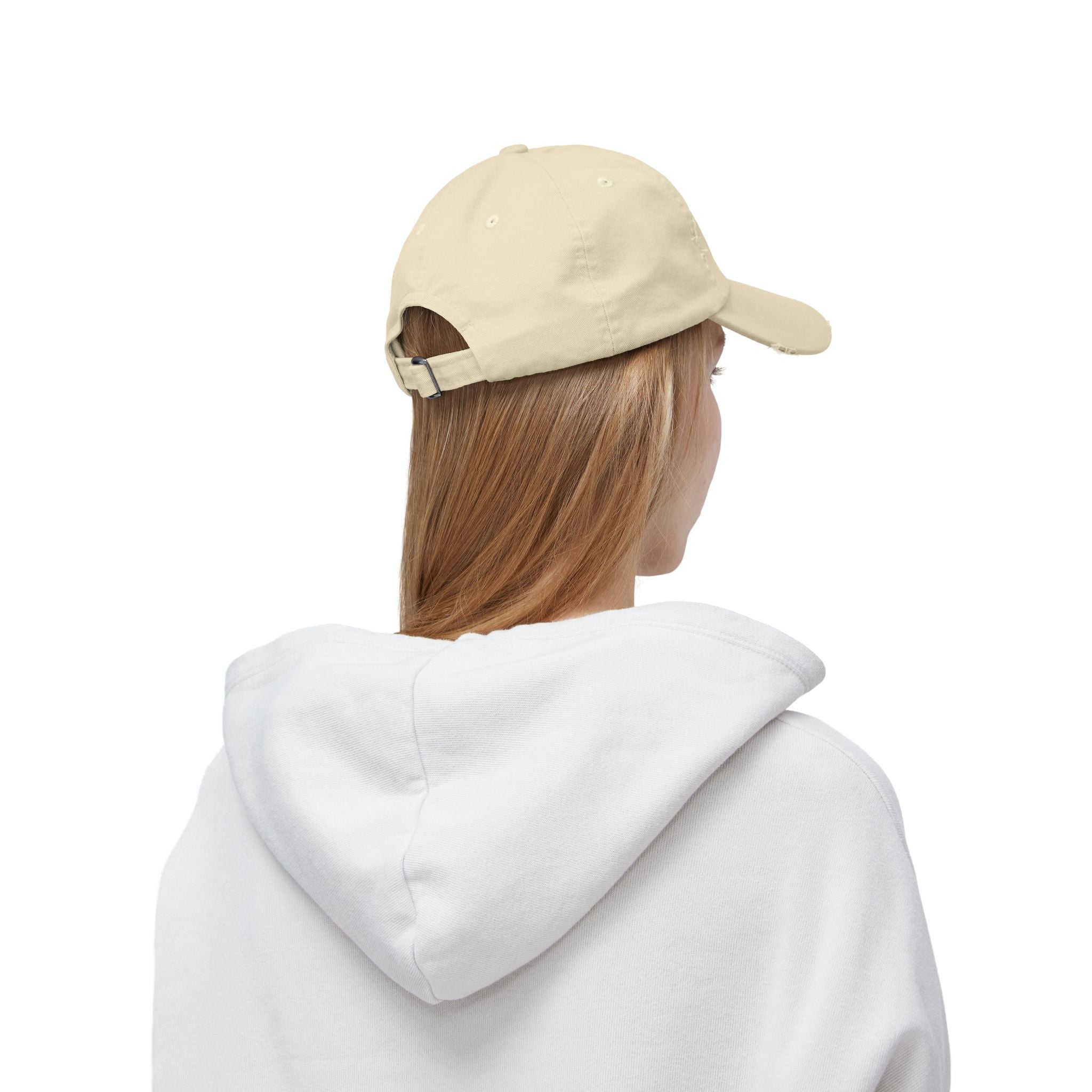 I AM LOVED Distressed Cap — Women's Inspirational Dad Hat