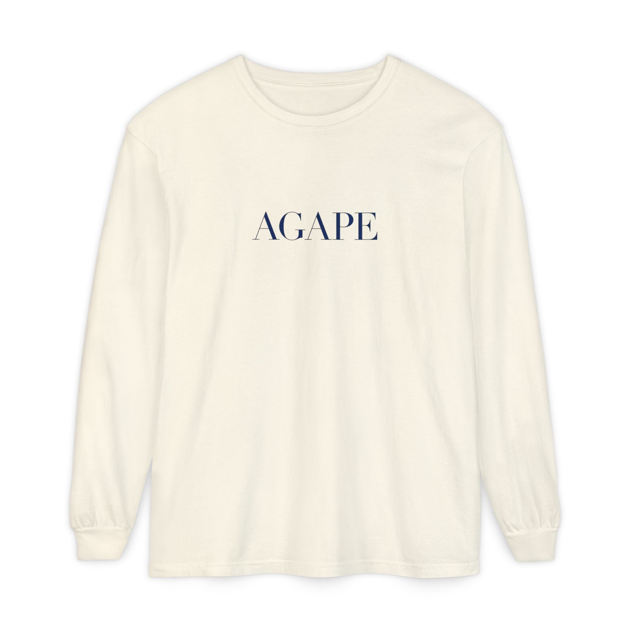 Agape Christian Long Sleeve T-Shirt — Faith-Based Apparel