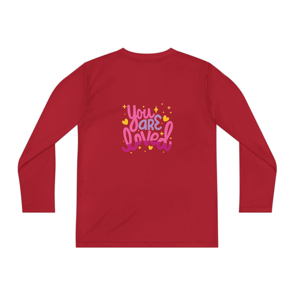 You Are Loved Youth Long Sleeve Tee — Inspirational Kids Shirt