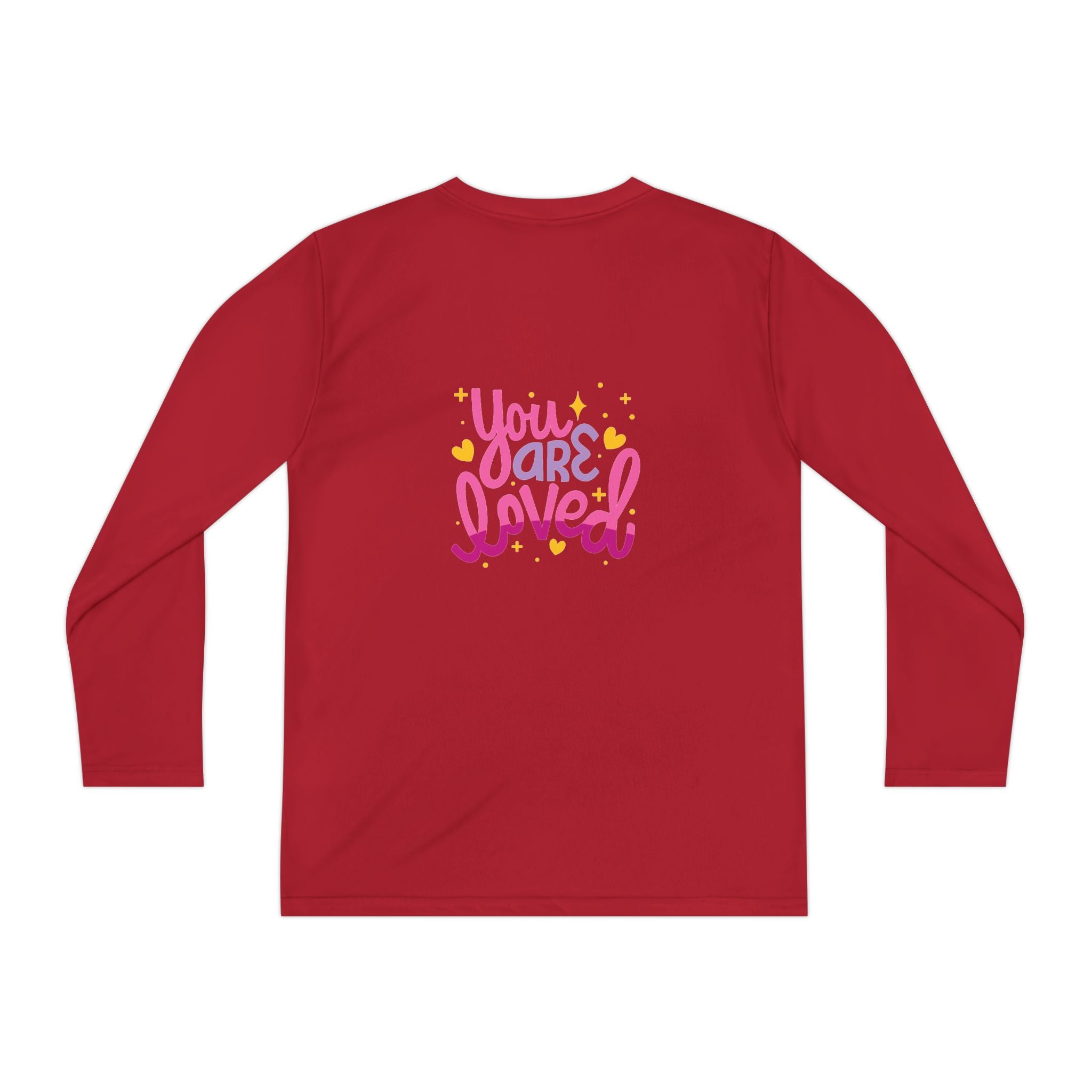 You Are Loved Youth Long Sleeve Tee — Inspirational Kids Shirt