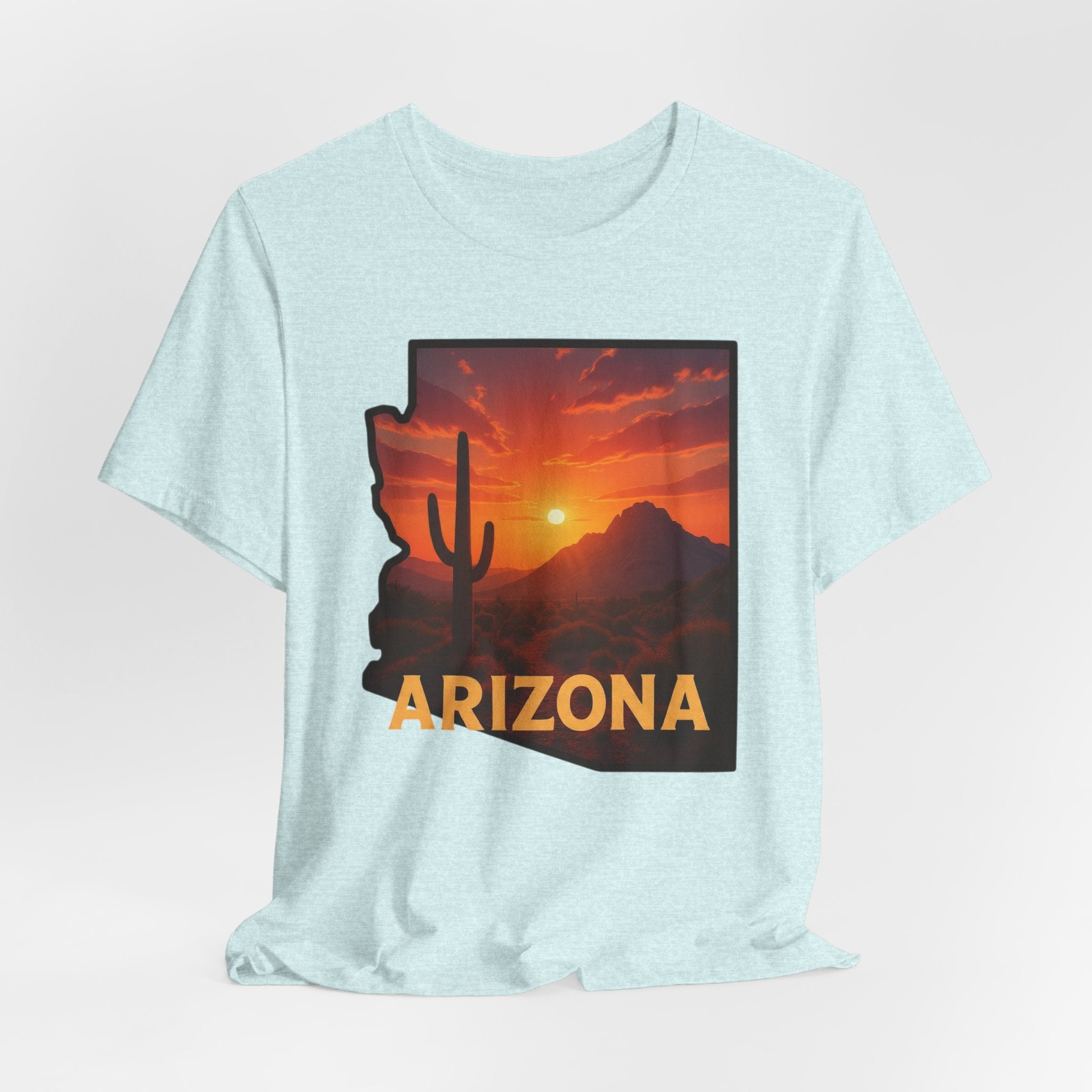 Arizona Cactus Sunset T-Shirt — Desert Sunset Graphic Tee