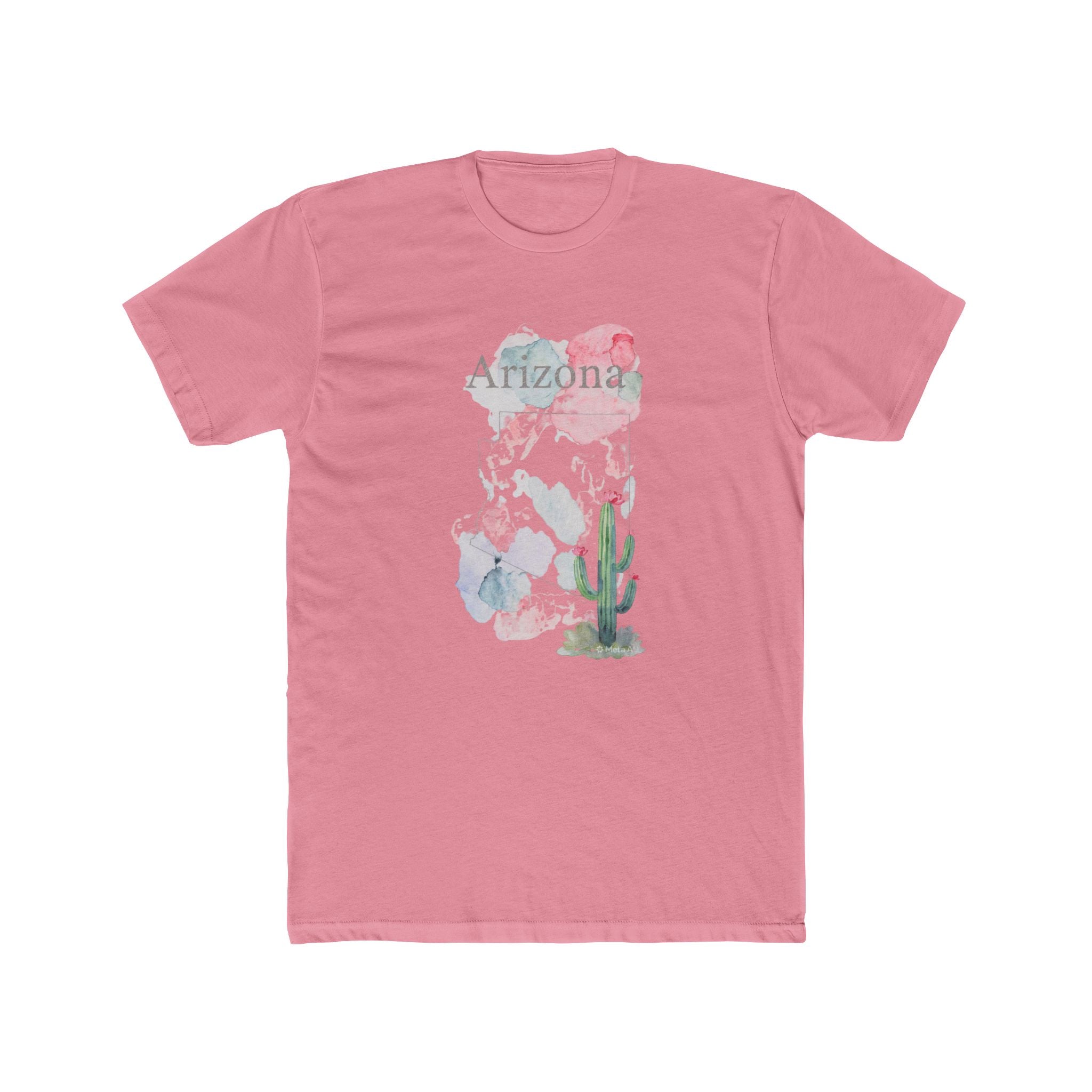 Arizona T-Shirt for Women | Desert Cactus Graphic Tee | Soft Cotton Shirt