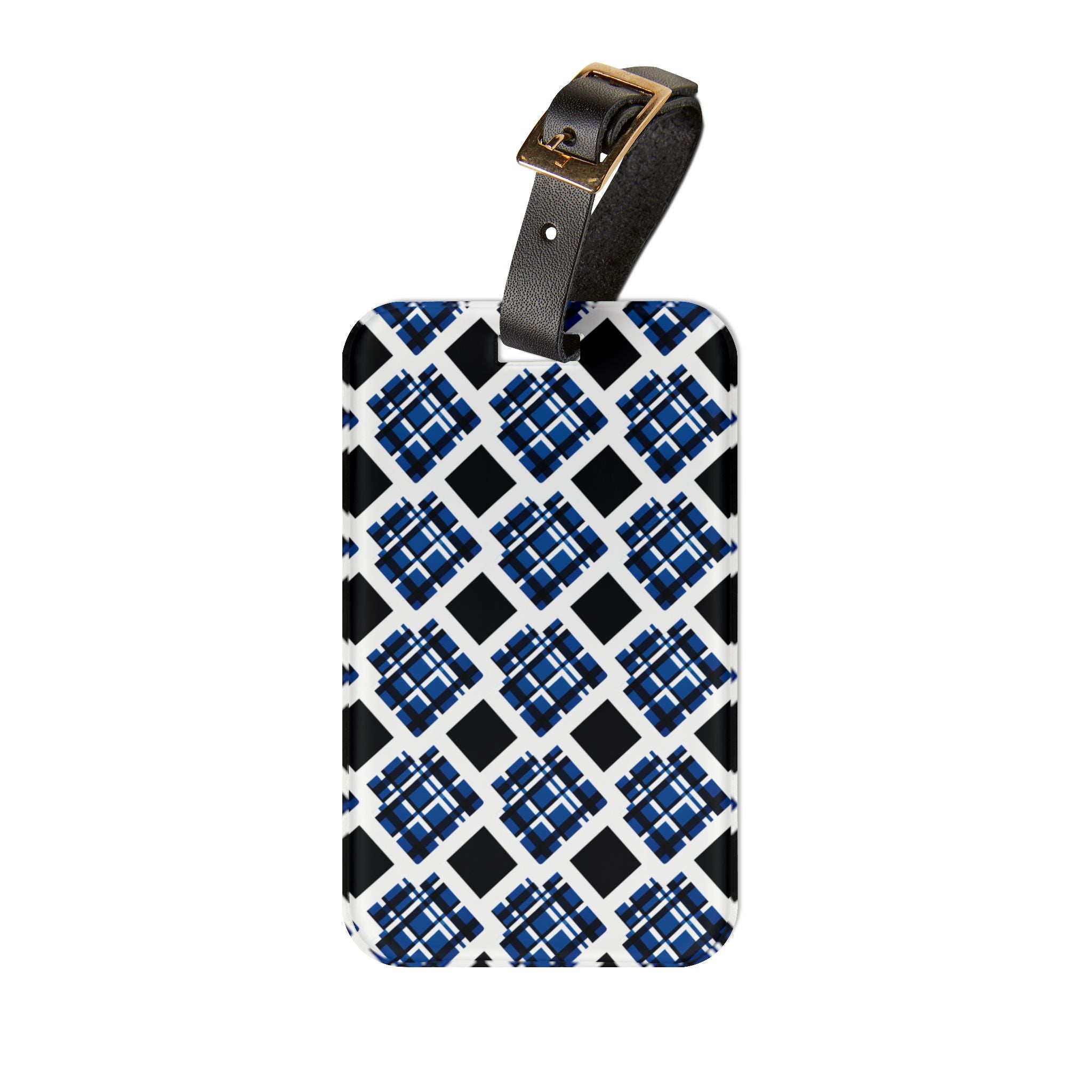 Stylish Patterned Luggage Tag for Travel Enthusiasts