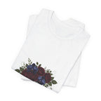 Rooted in Faith Dark Floral T-Shirt