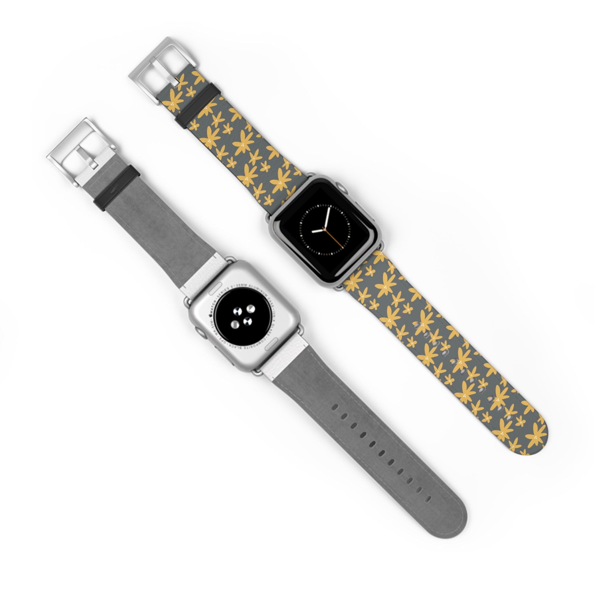 Stylish Floral Watch Band, Unique Watch Strap, Customizable Apple Watch Band, Boho Chic Accessories, Gift for Her