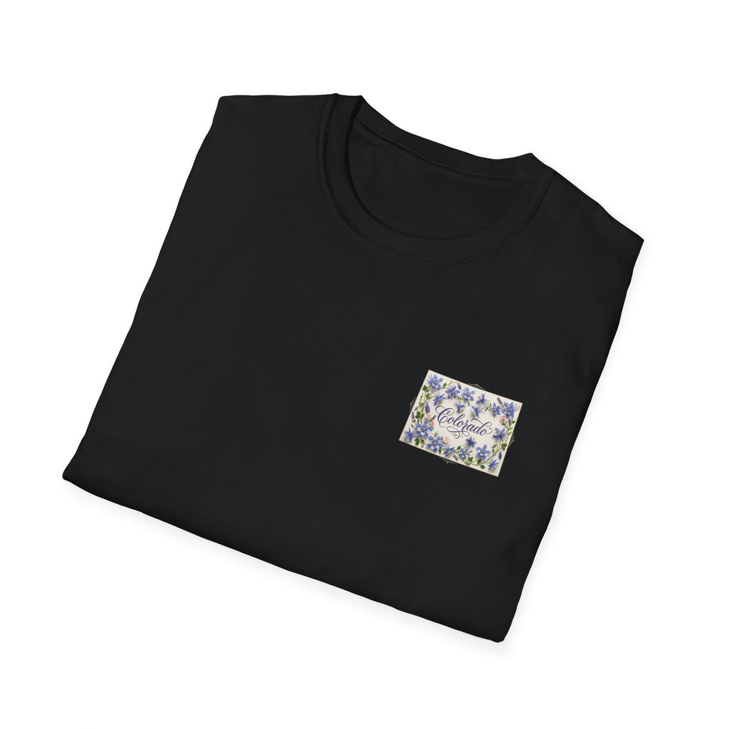 Colorado State Flower Women's T-Shirt — Floral Colorado Tee