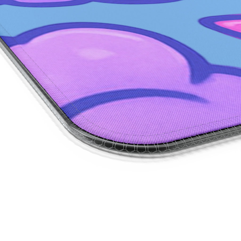 Pink & Blue Cloud LED Gaming Mouse Pad — Wireless Charging RGB Mousepad