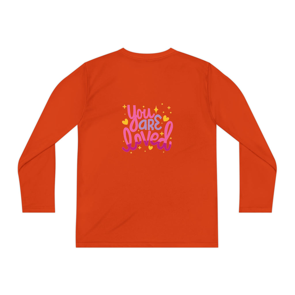 You Are Loved Youth Long Sleeve Tee — Inspirational Kids Shirt