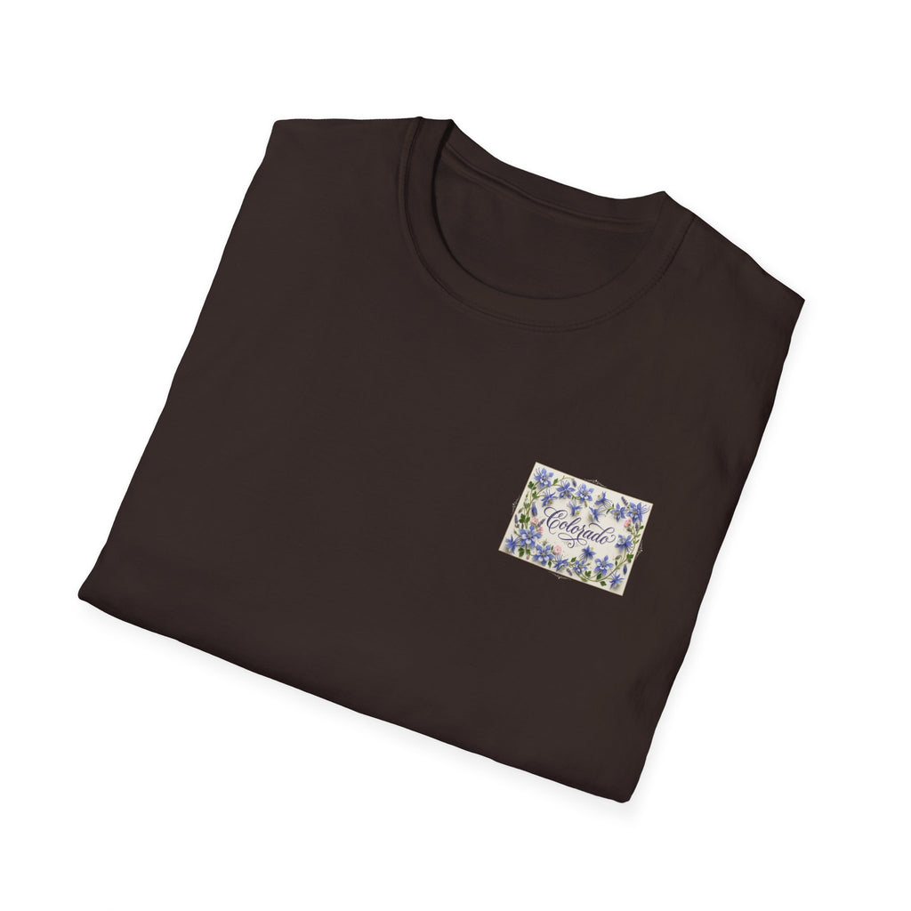 Colorado State Flower Women's T-Shirt — Floral Colorado Tee