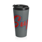 Super Dad Stainless Steel Travel Mug - Perfect Gift for Father's Day