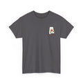 Alabama State Tee with Camellia Floral Design — Alabama Outline & State Flower Shirt