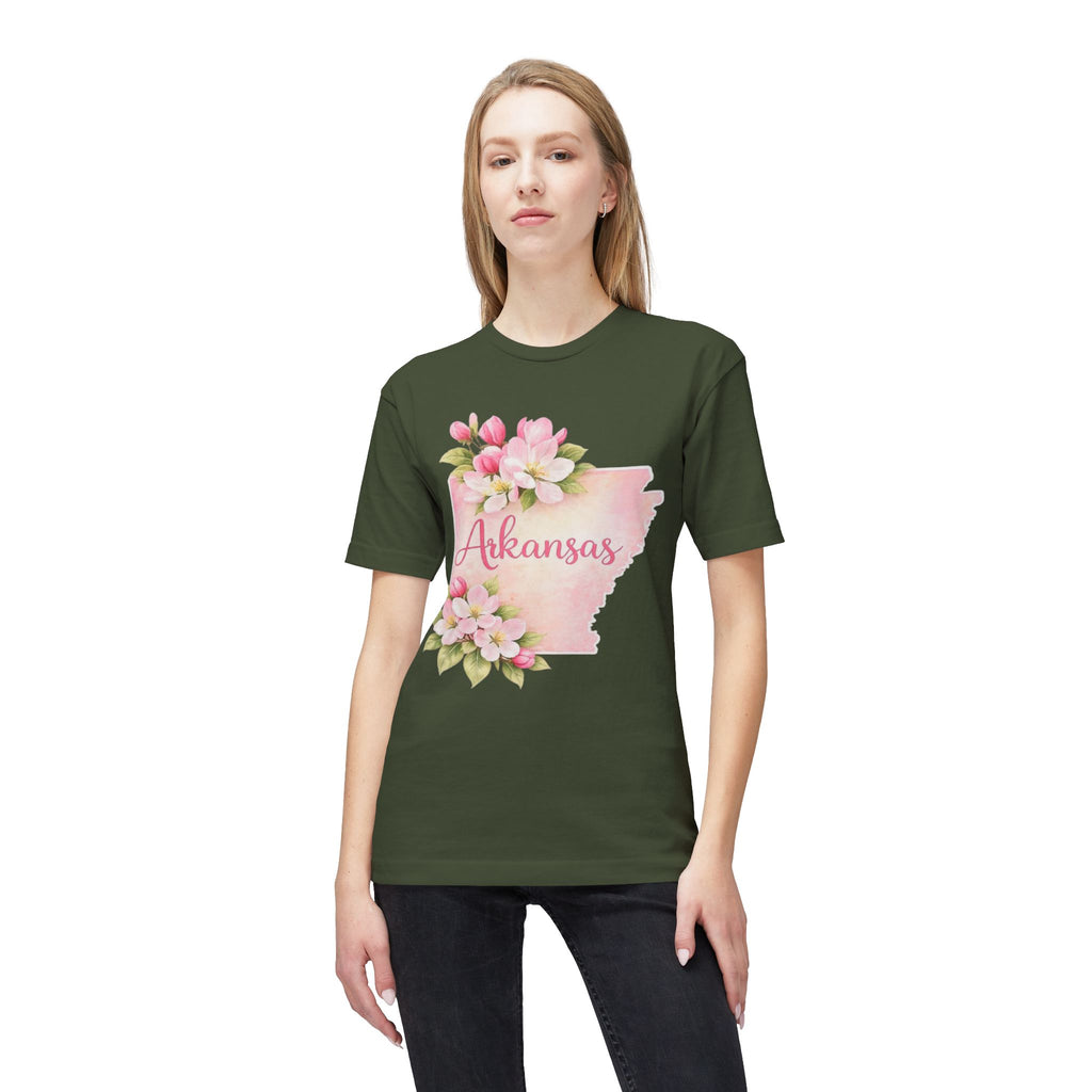Arkansas State Flower T-Shirt — Women's Floral Razorback Tee