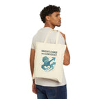 Tote Bag – “Navigate Change With Confidence” Canvas Tote (Motivational Business Design)