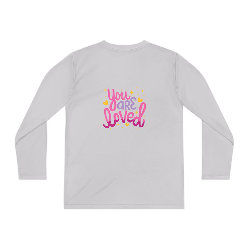 You Are Loved Youth Long Sleeve Tee — Inspirational Kids Shirt