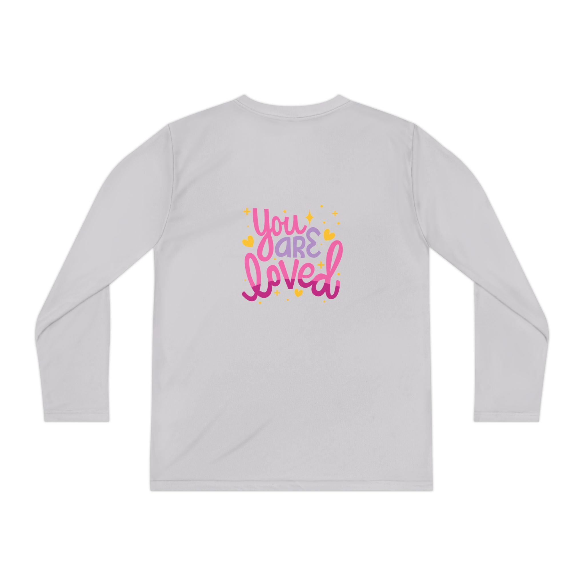 You Are Loved Youth Long Sleeve Tee — Inspirational Kids Shirt